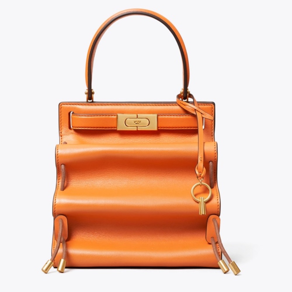 NWT Tory Burch the Lee Radziwill Petite Accordion Bag - Picture 4 of 10
